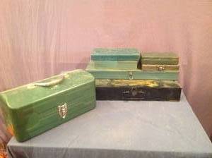 lot 313 image: Metal Storage Containers