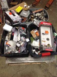 Lot of assorted Door Hardware parts and misc items see pictures