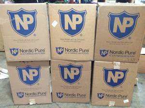 Lot of 6 cases - assorted -Air Filter  by Nordic Pure Customer Returns See Pictures