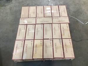 Lot of 21 cases Gayafore Lumier 6.5 in. x 6.5 in. Blue Glazed Porcelain Floor and Wall Tile (5.92 sq. ft.  case)