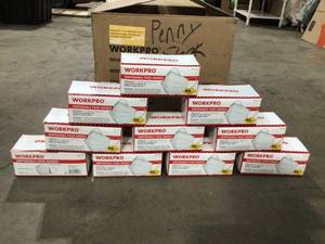 Lot of 40 boxes of GS Non-SurgicalNon-Medical Disposable Mask (50-Piece)bx not used see pictures