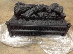 23 in. Electric Log Set with Heater see pictures