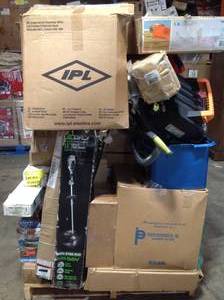 Pallet of assorted Tools, hardware and misc items customer returns see pictures