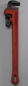 lot 410 image: Ridgid 24 Inch Heavy-Duty Plumbing Pipe Wrench