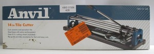 lot 428 image: Anvil 10214ANV 14 in. Ceramic and Porcelain Tile Cutter