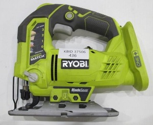 lot 436 image: Ryobi P523 18-Volt ONE Cordless Orbital Jig Saw (Tool-Only)