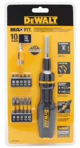 lot 463 image: DeWalt MAXFIT Telescoping Ratcheting Multi-Bit Screwdriver