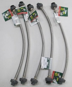 lot 497 image: 5-Pack Fluidmaster BF120CSR 20 Faucet Connector - Click Seal 38 in. x 12 in. x 20 in.