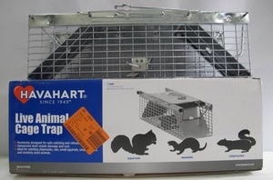 lot 498 image: Havahart Live Animal Cage Trap for Squirrels, Rats, etc