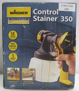 lot 499 image: Wagner Control Stainer 350 HVLP Handheld Sprayer
