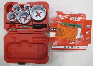 lot 502 image: Milwaukee Hole Dozer General Purpose Bi-Metal Hole Saw Set