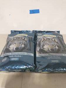 2 AGS OF Blue Buffalo Wilderness Chicken Recipe Grain-Free Dry Dog Food