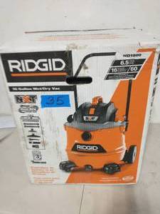 Ridgid 16 Gal. 6.5-Peak HP NXT WetDry Shop Vacuum with Cart