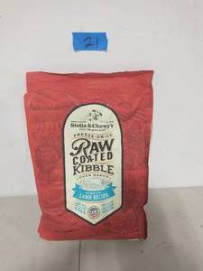1 BAG OF STELLA & CHEWYS SIMPLY STELLA LIMITED INGREDIENT DRY FOOD FOR DOGS - LAMB
