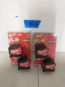 2 MILWAUKEE 25 ft. x 1.2 in. Compact Wide Blade Tape Measure (2-Pack)