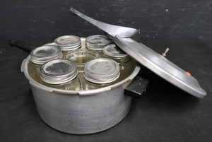 lot 109 image: PRESSURE COOKER  JARS
