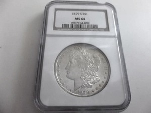 1879 S  Morgan Silver Dollar