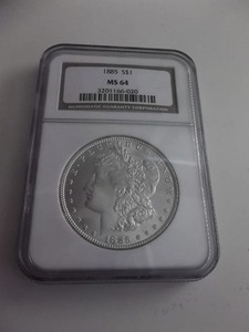 1885 Morgan Silver Dollar