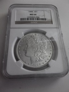 1888  Morgan Silver Dollar