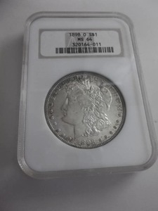1898 O Morgan Silver Dollar