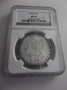 1899 O Morgan Silver Dollar