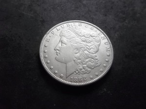1882 CC  Morgan Silver Dollar
