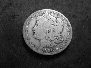 1900  Morgan Silver Dollar O Over CC