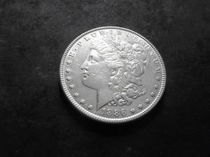 1886 Morgan Silver Dollar