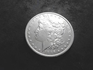 1886 O Morgan Silver Dollar