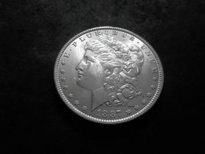 1887  Morgan Silver Dollar