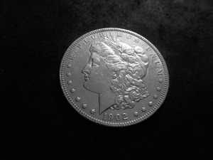 1902 Morgan Silver Dollar