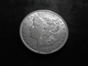 1921  Morgan Silver Dollar