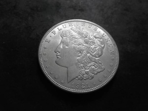 1921 D Morgan Silver Dollar