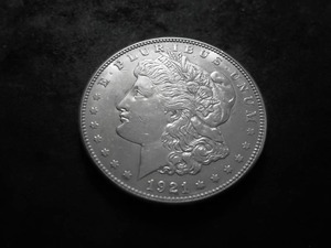 1921 S Morgan Silver Dollar