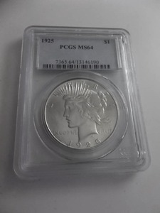 1925 Peace Silver Dollar