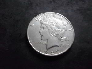 1927 S Peace Silver Dollar