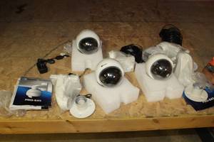 lot 1066 image: Lot of (3) Swann Pro Series Security Cameras Pro-645