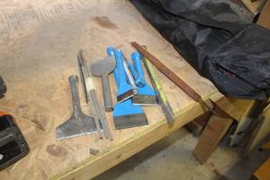 lot 1088 image: Lot of (Approximately 13) Hand Tools  with Chisels, Files