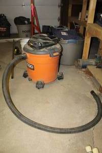 lot 1181 image: Ridgid Shop Vac 16 Gallon