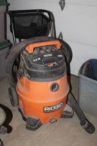 lot 1184 image: Ridgid Shop Vac 16 Gallon