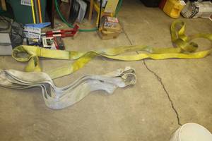 lot 1625 image: Lot of (2) Heavy Duty Lifting Straps