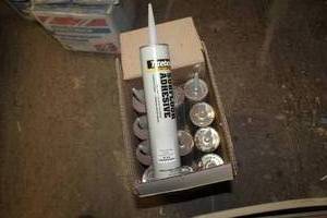 lot 1745 image: Lot of (12) Titebond All Weather Sub-Floor Adhesive Cartridge 12oz