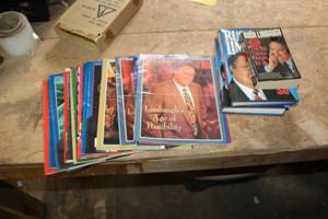 lot 1755 image: Lot of (23) Rush Limbaugh Books and Magazines  with Books (x3), Magazines (x20)
