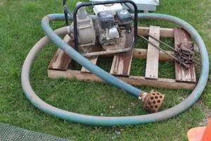 lot 1033 image: North Star Semi-Trash Pump 109160  with Hose 2D