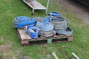 lot 1039 image: Lot of (Approximately 9) Water Hoses  1-12D