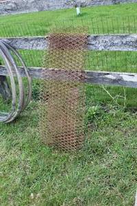 lot 1045 image: Lot of (2) Metal Grate Sections 48Lx18W