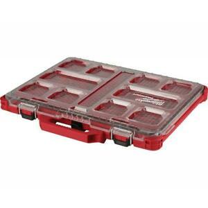 2 MILWAUKEE PACKOUT 11-Compartment Low-Profile Small Parts Organizer