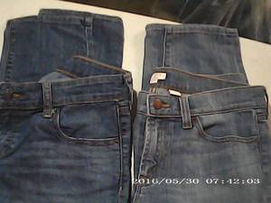 Jeans Size 628 Waist Junior 4 pair...