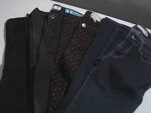 Jeans size 3 - 4  pair and 1 shorts...