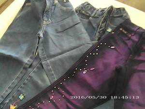Size 5T, 3 pair jeansNEW...
